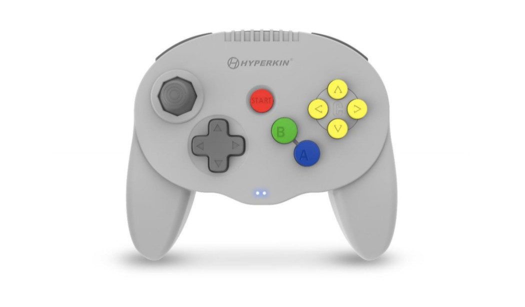 Controle de Nintendo 64 da Hyperkin é sem fio e permite backup de saves via microSD