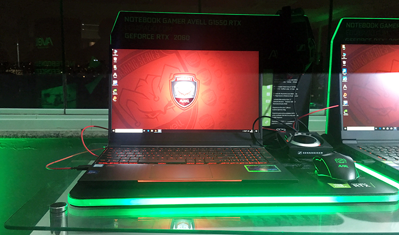 Primeiras impressões com os novos notebooks da Avell com GeForce RTX