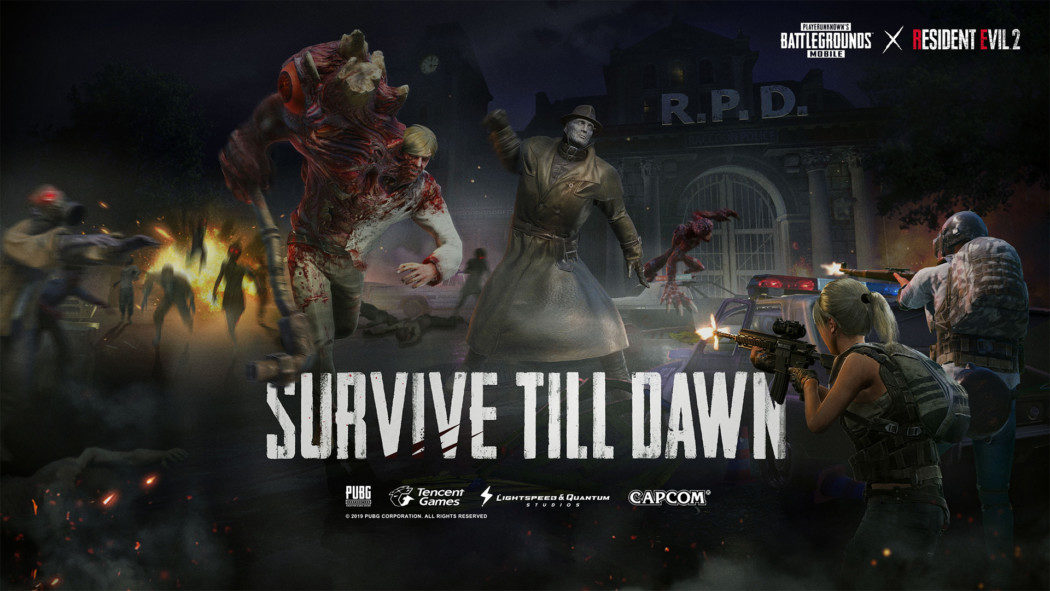 Mr. X, lickers e zumbis de Resident Evil 2 Remake invadem as partidas de PUBG Mobile