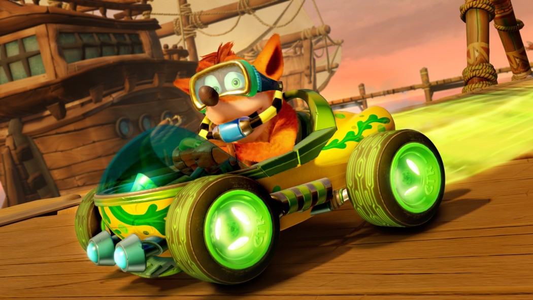 Как играть в crash team racing nitro fueled на компьютере