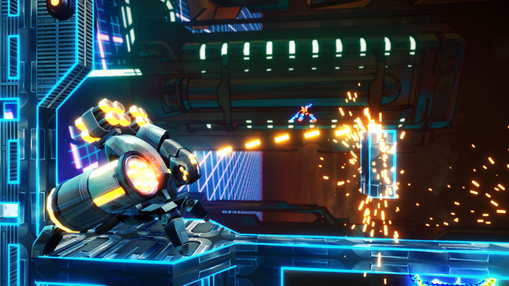 Exception: cace um vírus de computador neste insano jogo de ação e plataforma