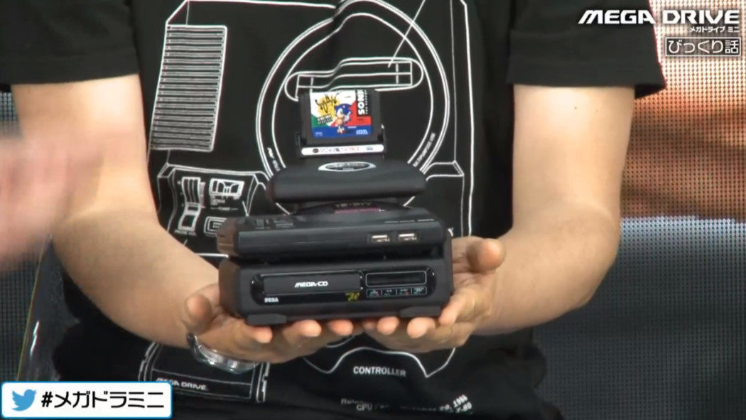 Mini Mega Drive tem todos os seus games confirmados, e terá enfeites com o 32X e o Sega CD
