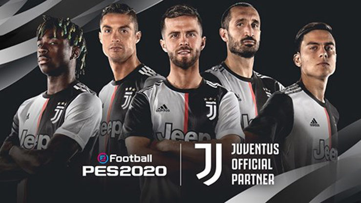 A Juventus é a mais nova marca licenciada de eFootball PES 2020