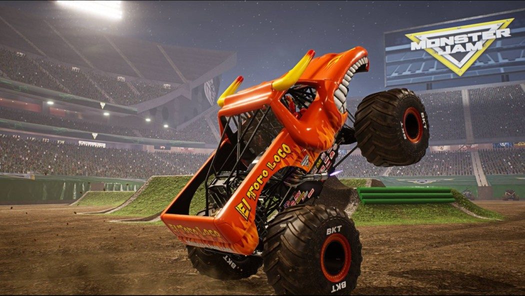 Análise Arkade - Monster Jam Steel Titans e a festa dos carrões com suas manobras insanas.
