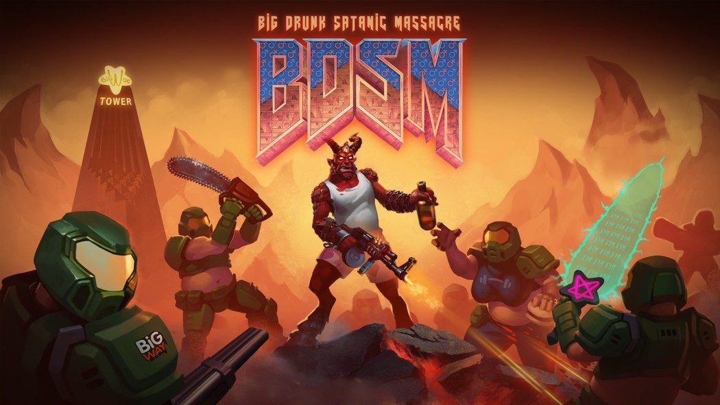 Análise Arkade - BDSM: Big Drunk Satanic Massacre uma sátira infernal (e sem graça)
