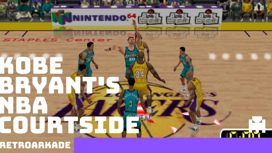 RetroArkade - Kobe Bryant's in NBA Courtside e o início de uma lenda