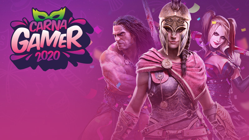 Curta o feriadão cheio de jogos novos com as promoções do CarnaGamer da Nuuvem!