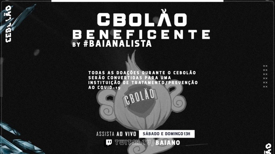 CBolão reuniu jogadores de LoL e arrecadou R$ 125 mil em doações para o coronavírus