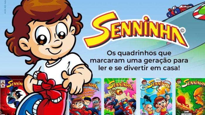 Social Comics disponibiliza 110 gibis do Senninha de graça para a quarentena