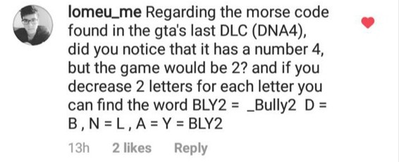 Referências a Bully 2 são encontradas nos arquivos de GTA V