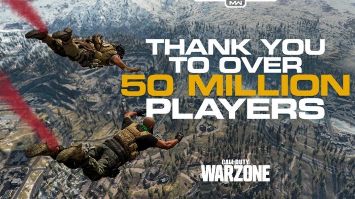 Call of Duty: Warzone registra 50 milhões de jogadores em seu primeiro mês de vida