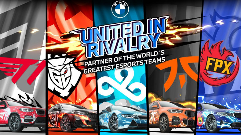 BMW anuncia patrocínio com Fnatic, G2, C9, T1 e FPX no cenário de League of Legends