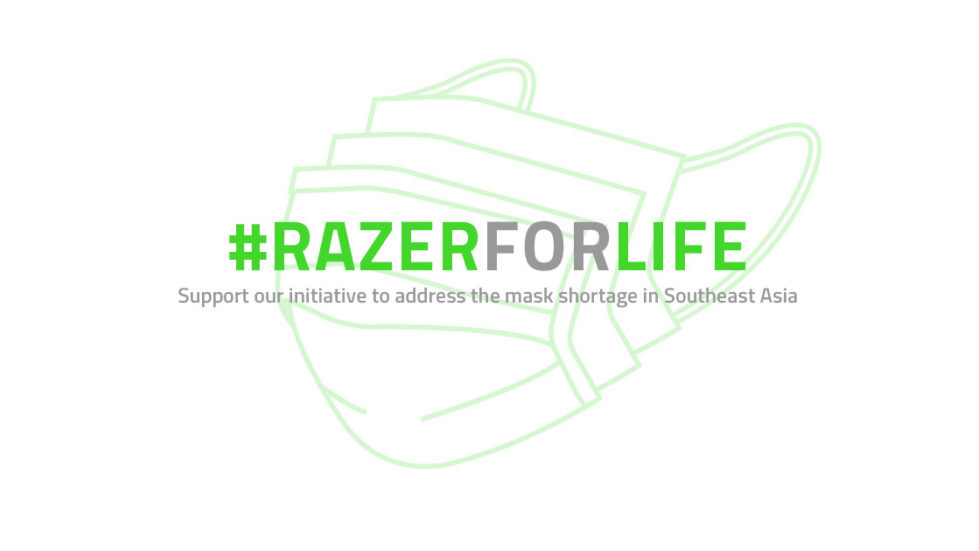Razer lança campanha de doação de máscaras: basta jogar e doar pontos Razer Silver