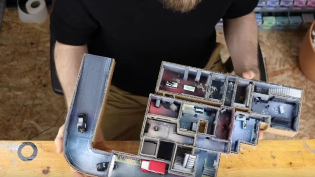 Este cara recriou um mapa de Rainbow Six Siege com argila