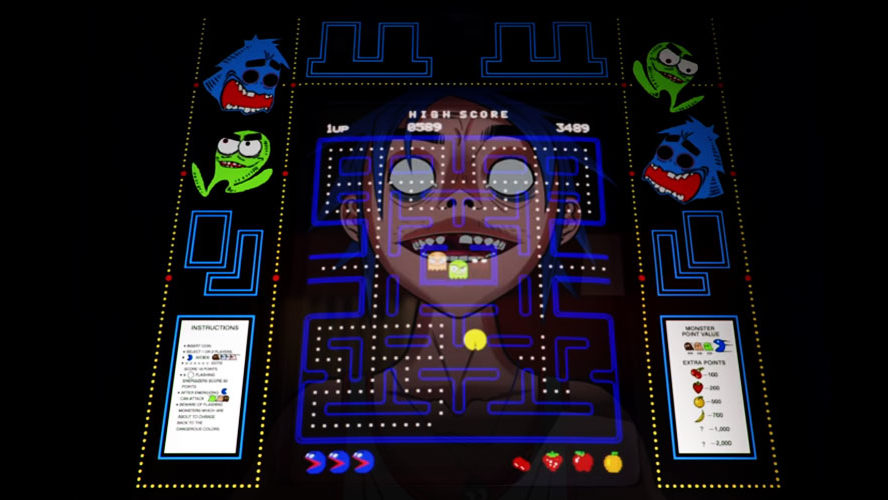 Gorillaz celebra 40 anos de Pac-Man com música em homenagem ao game