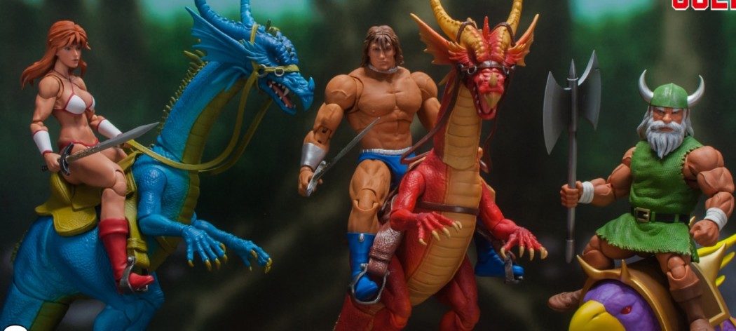 Golden Axe vai ganhar linha de bonecos com heróis, vilões e montarias!