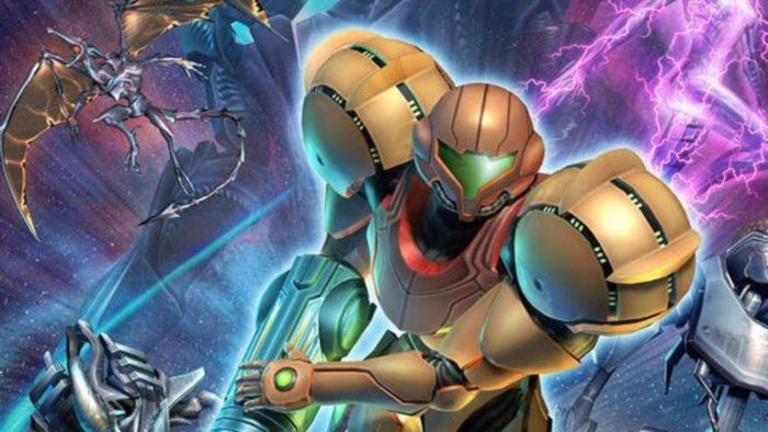 Um jogador está criando sua própria versão de um Metroid 64