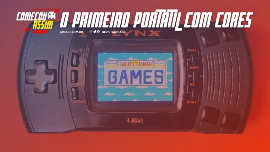 Começou Assim: Atari Lynx, o primeiro portátil com cores