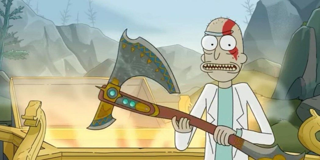 Rick e Morty invadem o mundo de God of War em divertido vídeo promocional