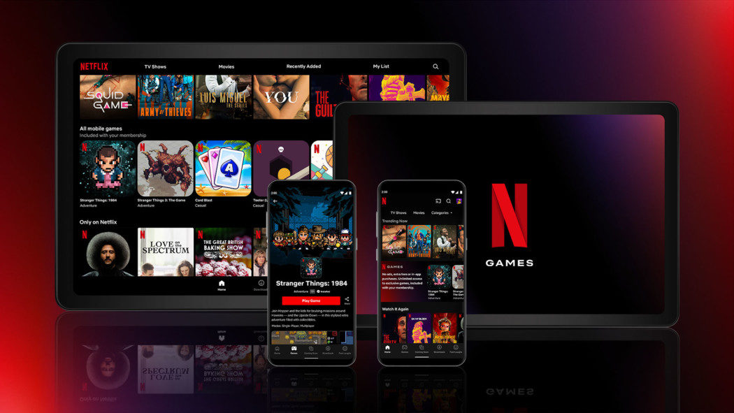 Netflix revela que está produzindo 55 games para o seu catálogo