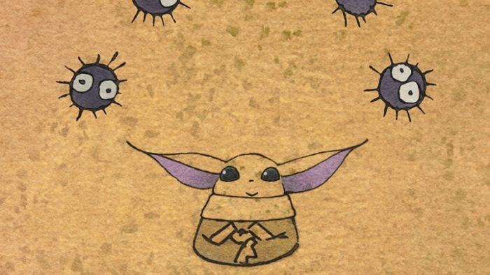 Baby Yoda ganha curta no Disney+ feito em parceria com o Studio Ghibli