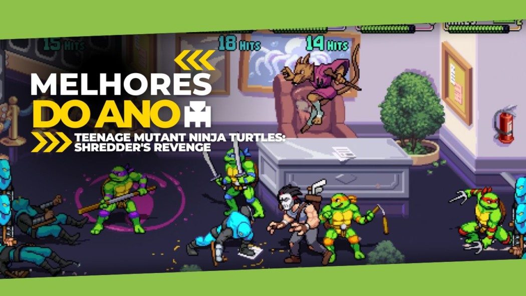 Melhores do Ano Arkade 2022 - Teenage Mutant Ninja Turtles: Shredder's Revenge