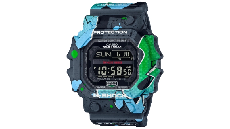 G-Shock lança uma nova coleção inspirada no grafite e na arte urbana