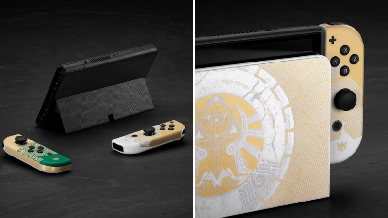 A dbrand "driblou" a Nintendo, trocando a Triforce pelo Olho da Providência em uma skin para Switch