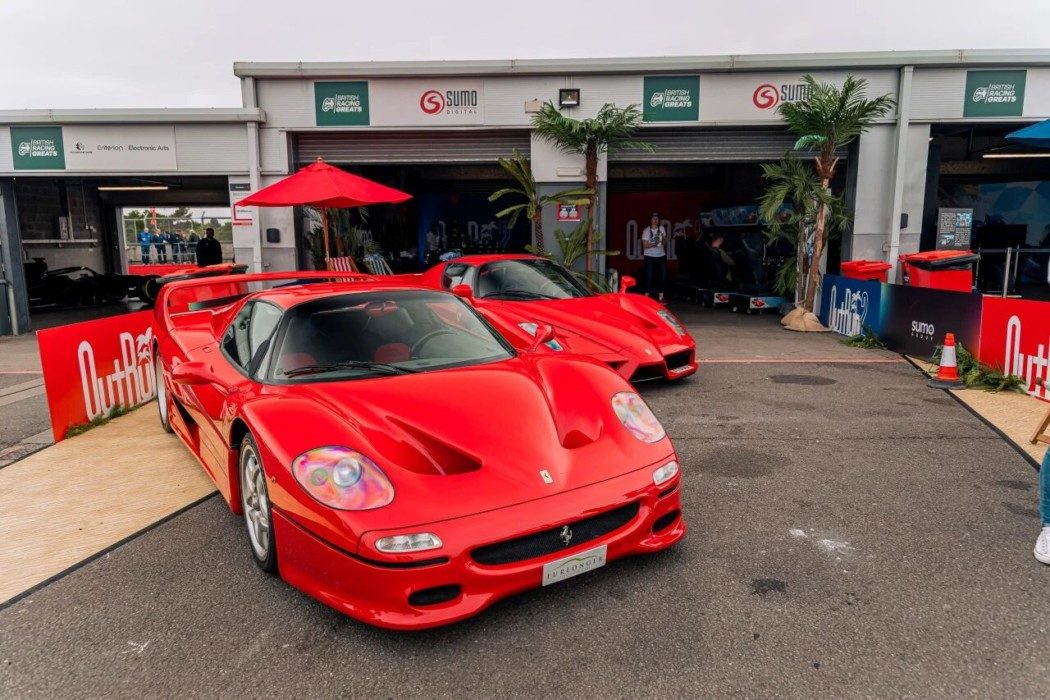 Evento de caridade em Donington Park reúne grandes nomes da velocidade dos games