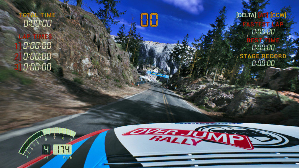 Conheça Over Jump Rally, um game-tributo ao clássico SEGA Rally