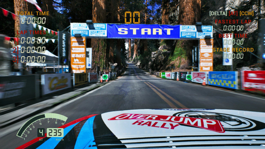 Conheça Over Jump Rally, um game-tributo ao clássico SEGA Rally