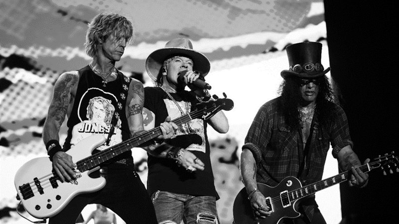 O Guns N' Roses pode lançar música nova ainda nesta semana