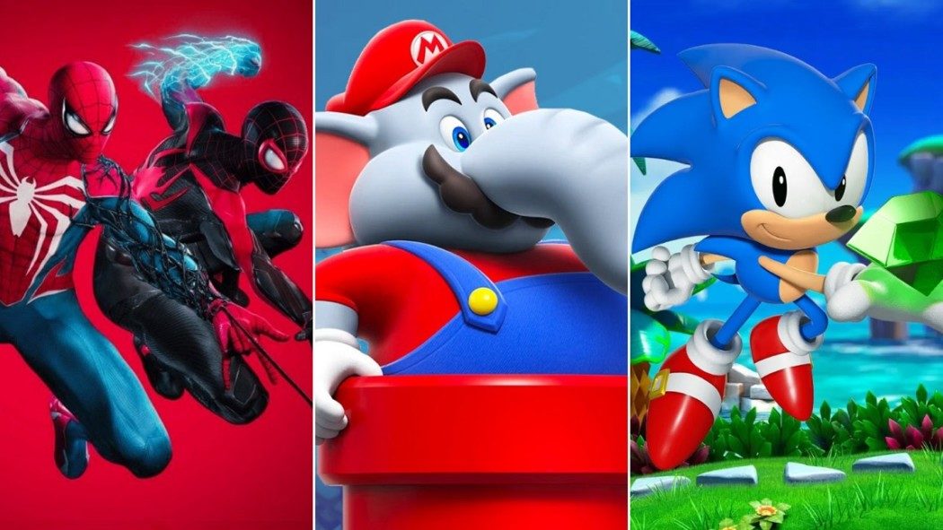 Lançamentos da semana: Spider-Man 2, Super Mario Bros Wonder, Sonic  Superstars e (muito) mais - Arkade
