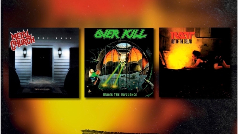 Três clássicos do metal foram relançados em CD: Ratt, Overkill e Metal Church