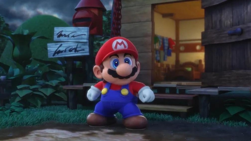 Você poderá alternar entre a trilha original e a nova em Super Mario RPG Remake