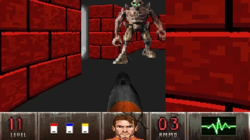 BioFury é o novo jogo para 3DO, completamente inspirado por Doom e Wolfenstein 3D