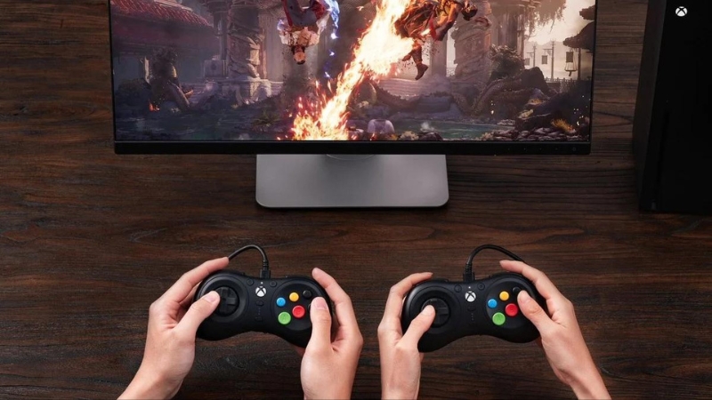 O novo controle para Xbox da 8BitDo é para quem ama jogos de luta e os clássicos