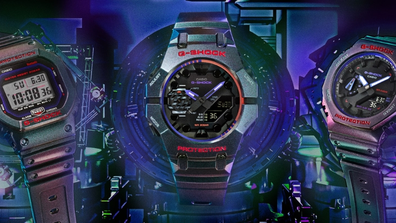 O Aim High Series é a nova coleção de G-Shock, inspirada em games de ação