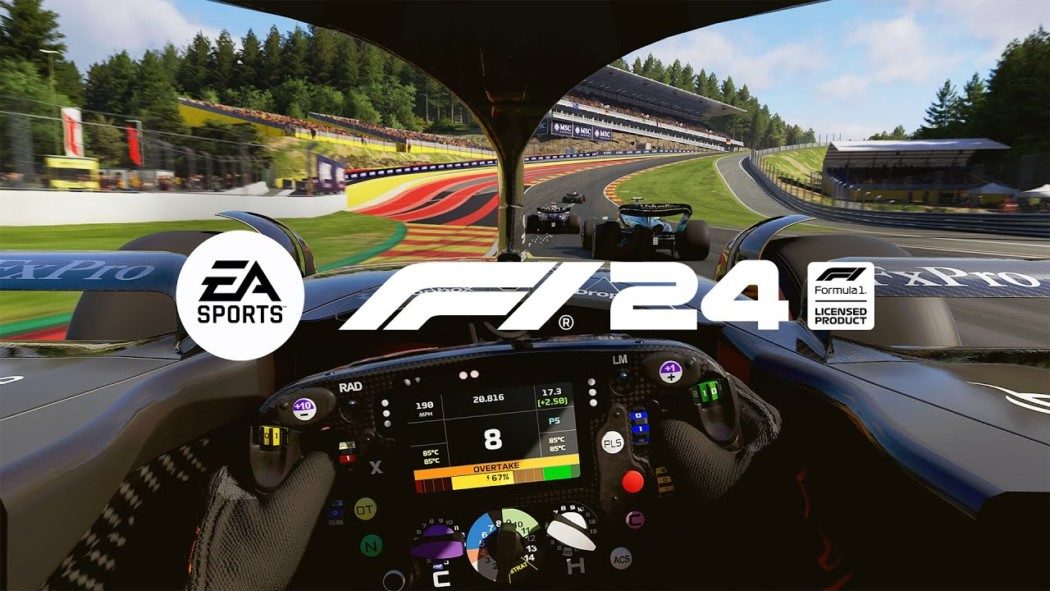 Como está ficando o F1 24? Veja você mesmo, com o primeiro gameplay divulgado