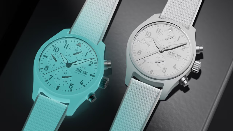 IWC apresenta os primeiros relógios luminosos de cerâmica