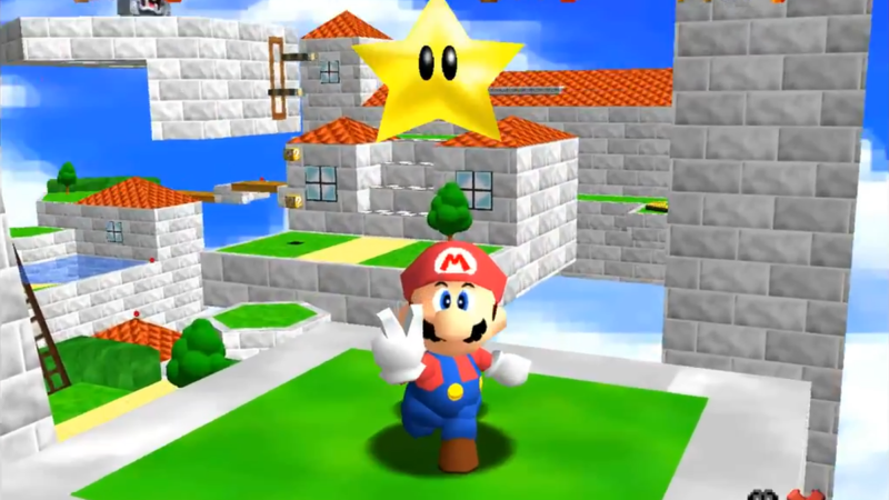 Um streamer conseguiu terminar uma run completa de Super Mario 64 sem apertar o botão A