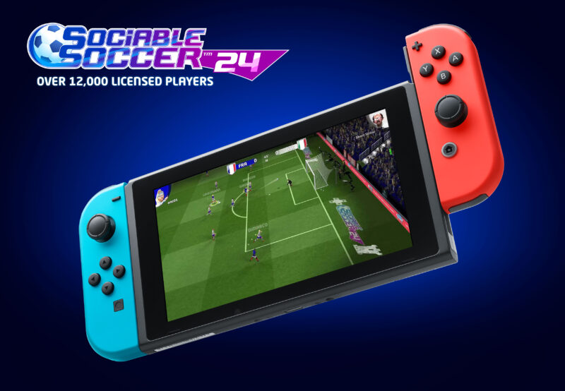 Sociable Soccer 24 chega ao Nintendo Switch