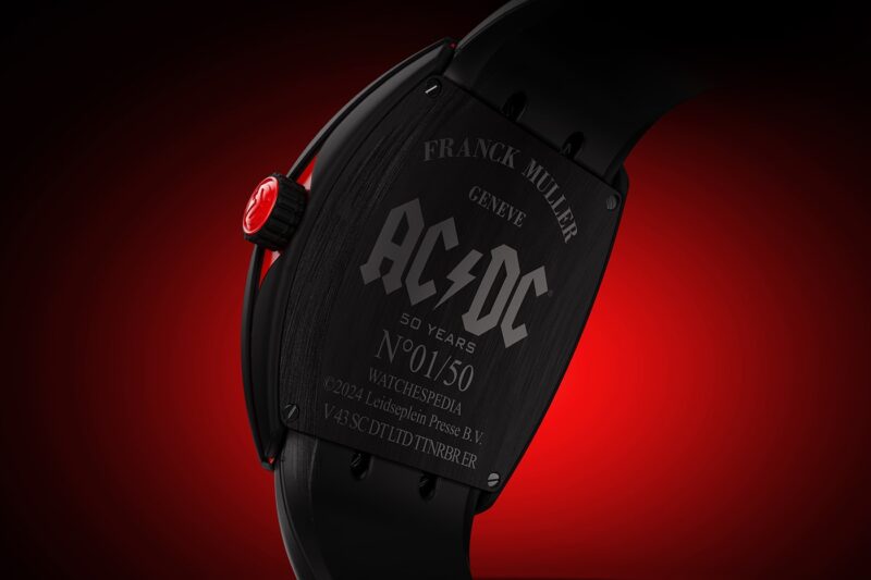 Franck Muller apresenta relógio especial para comemorar o 50º aniversário do AC/DC