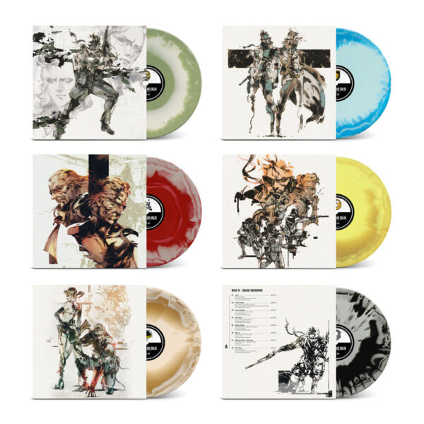 Metal Gear ganha uma coleção de 6 LPs com as músicas mais importantes da série