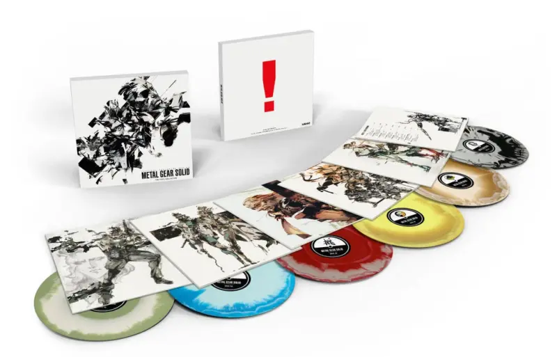 Metal Gear ganha uma coleção de 6 LPs com as músicas mais importantes da série