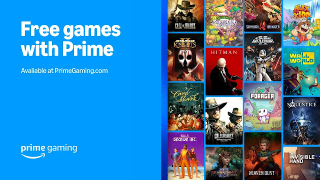 Amazon dará 15 games de graça para PC em comemoração ao Prime Day