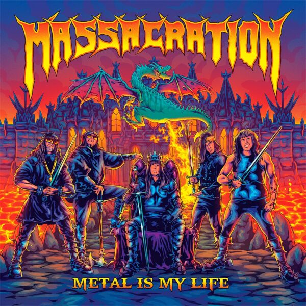 Massacration apresenta capa e tracklist de seu próximo álbum, o Metal is my Life