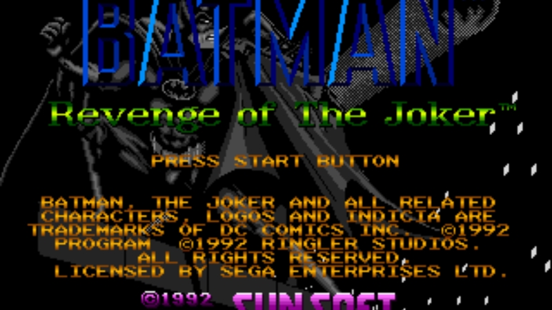 Um ROMhacker corrigiu os problemas de Batman: Revenge of the Joker para Mega Drive