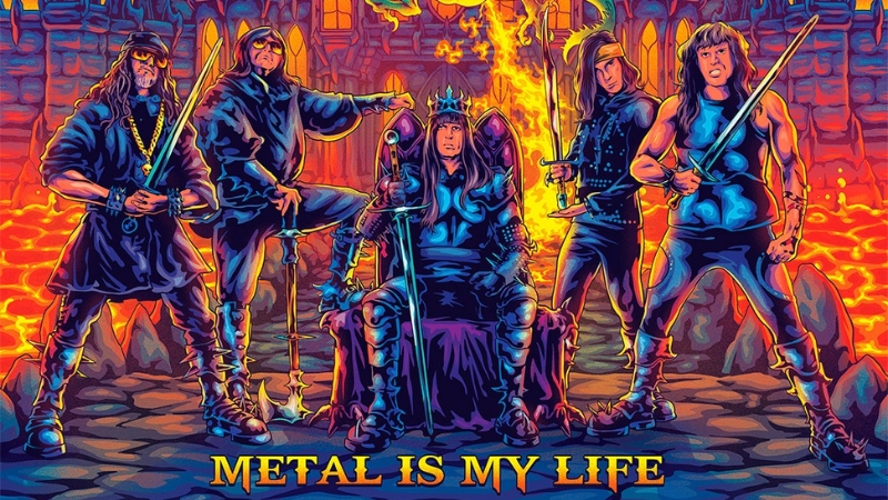 Massacration apresenta capa e tracklist de seu próximo álbum, o Metal is my Life