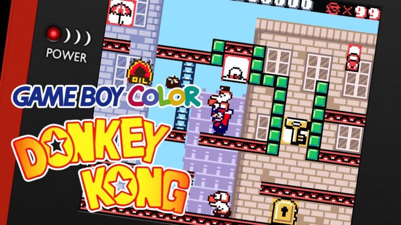 Donkey Kong de Game Boy ganha uma versão colorida DX, graças ao trabalho de fãs